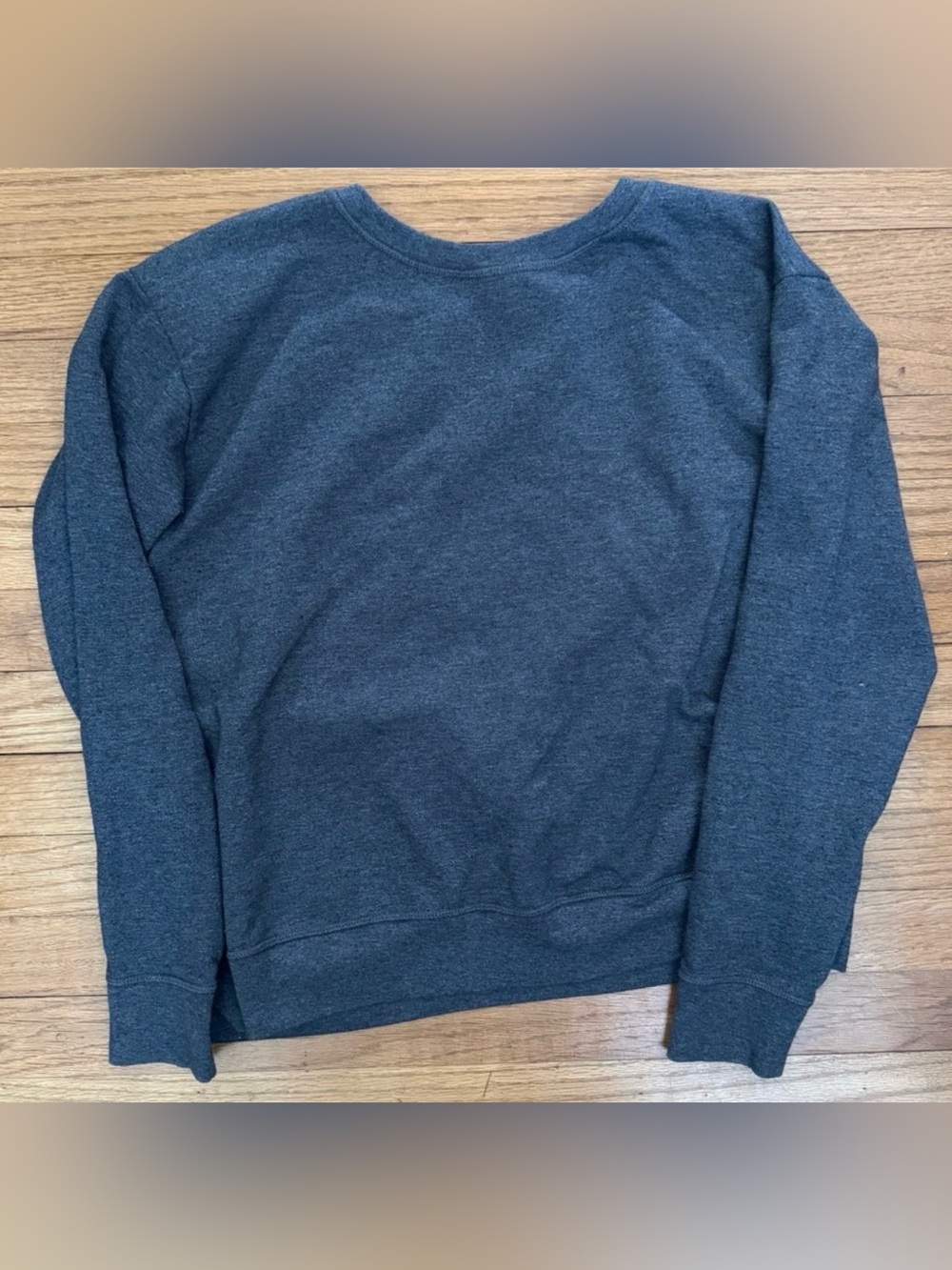 Gray Pullover Sweatshirt